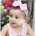 Sweet Baby Girls FLORAL RIBBON Headbands (2 colours)